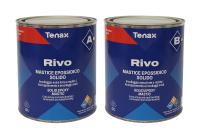 Клей эпоксидный Rivo 1+1л Nero (черный, густой) Tenax