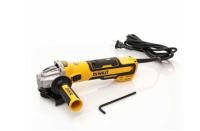 Угловая шлифмашина бесщёточная без регулировки оборотов DeWALT DWE4347