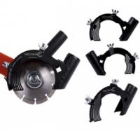 Кожух Air Duster для удаления пыли на болгарку 125